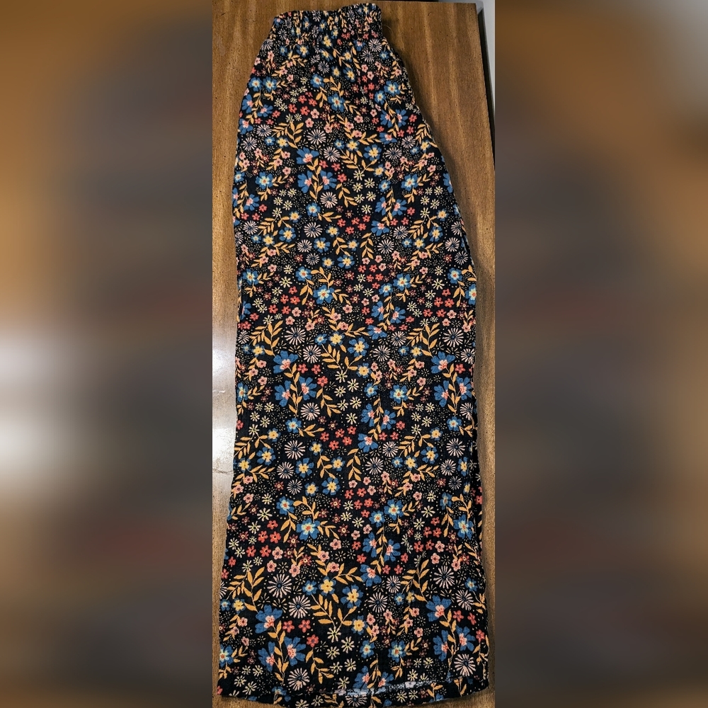 Floral Print Pajama Pants